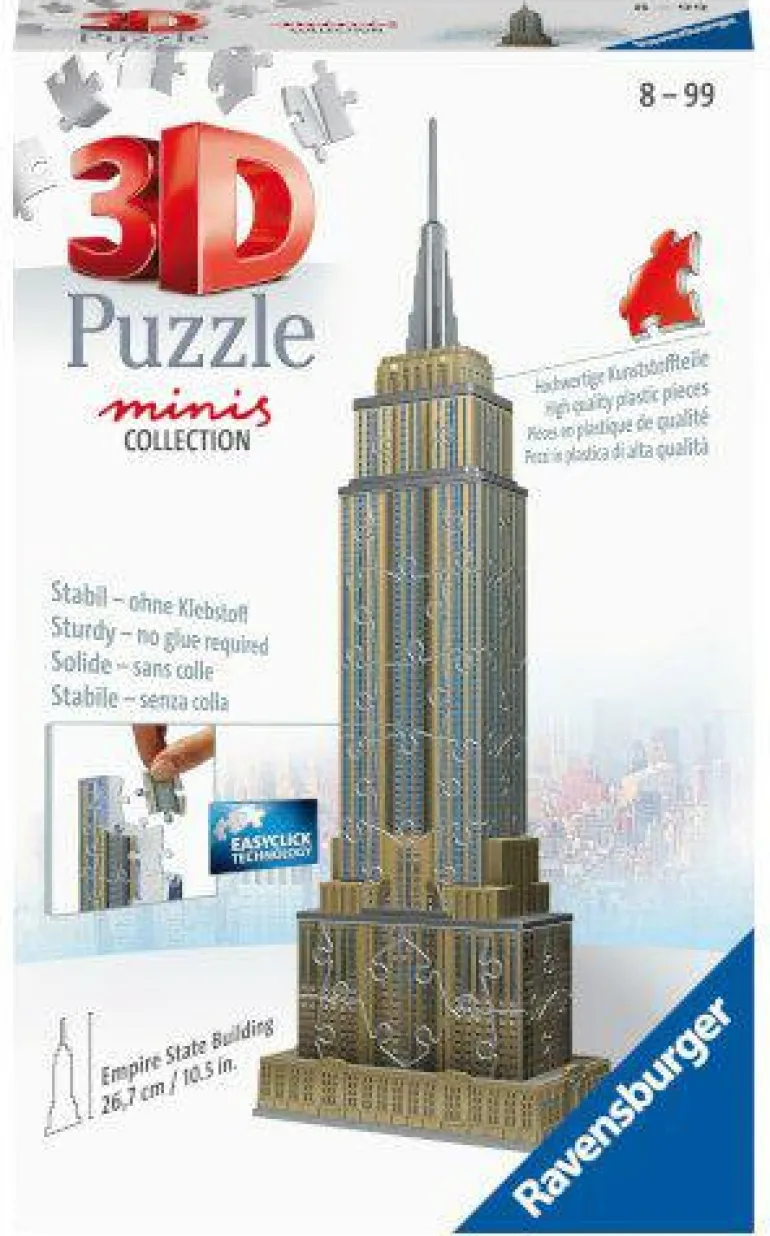 Mini Empire State Building - 3D Puzzle 54 Teile