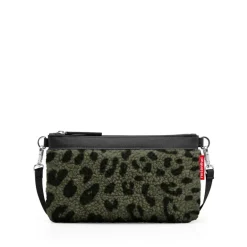 Mini Pouch Teddy Leo olive Tasche klein