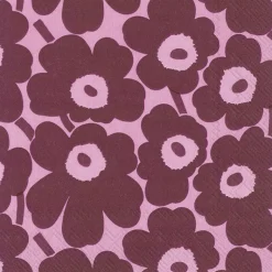 MINI UNIKKO Pink Lunch-Servietten L 552755
