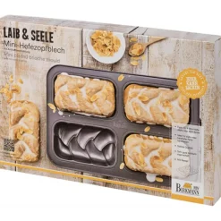 Mini-Hefezopfblech, Mit Laib und Seele, 4fachAntih