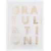 Minikarte „Gratulation"