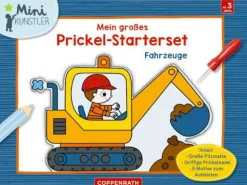 Mini-Künstler - Mein großes Prickel-Starterset: Fa