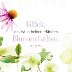 Mini-Spiralaufsteller Blumen Für Dich -