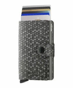 Miniwallet Hexagon Grey