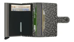 Miniwallet Hexagon Grey