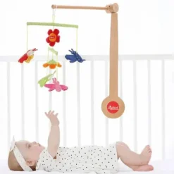 Mobile-Halter Holz, Natur