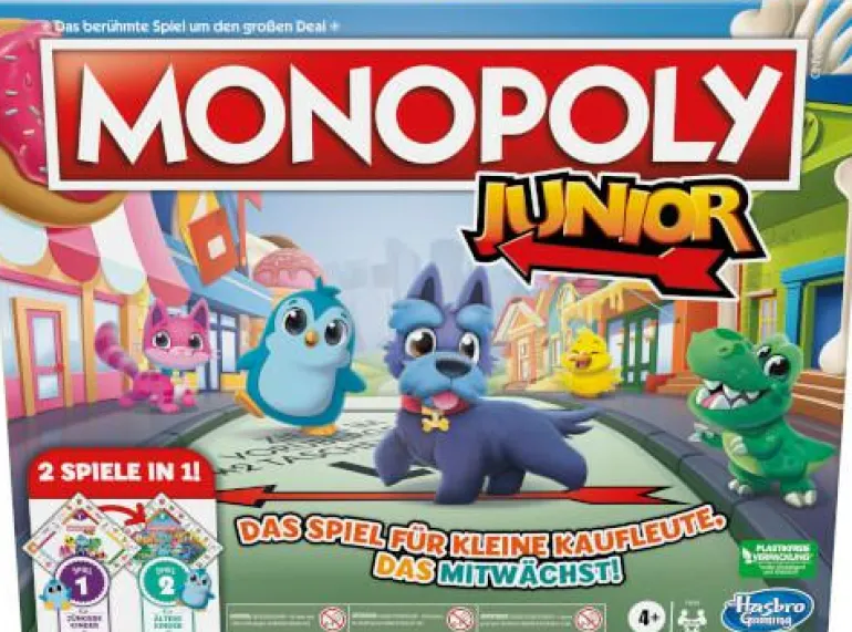 Monopoly Junior 2 Games in 1 2023