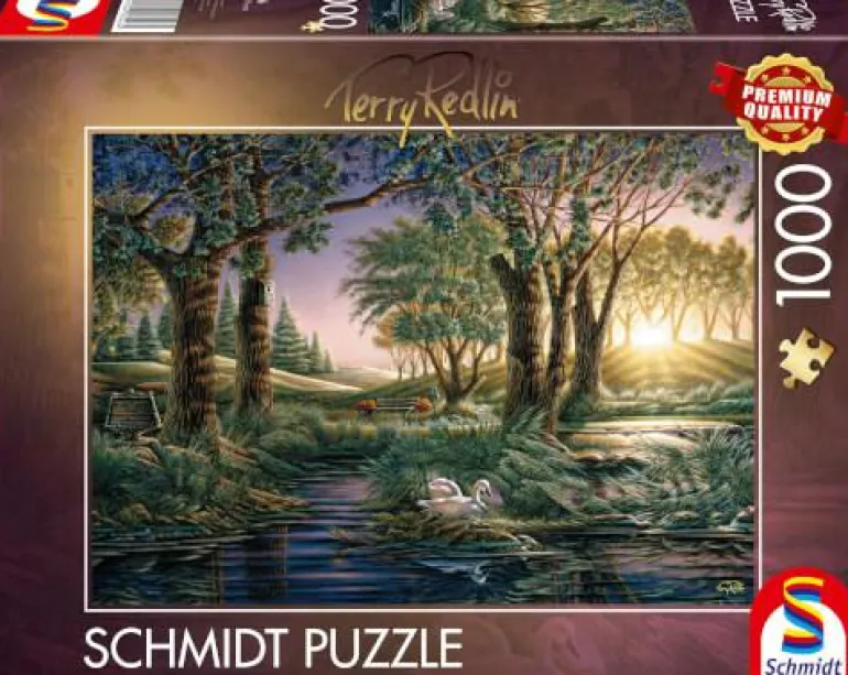 Morgenzauber am Teich - Puzzle 1000 Teile