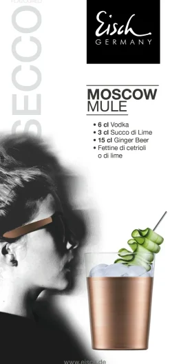 Moscow Mule 118/91 kupfer - 2 Stk in Geschenkröhre