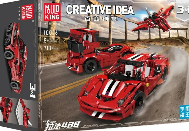 Mould King® 10076 Kreative 3-in-1-Transformation