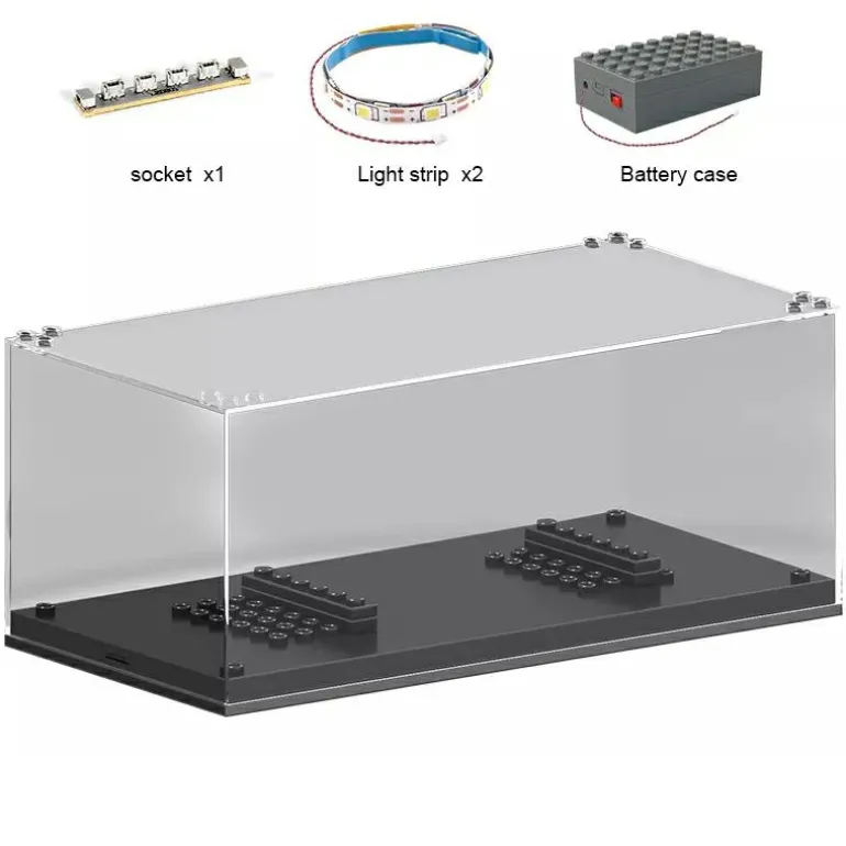 Mould King® 27000 Minicar Lighting Showcase