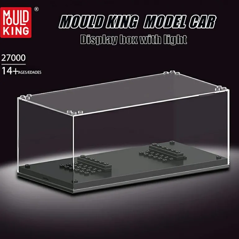 Mould King® 27000 Minicar Lighting Showcase