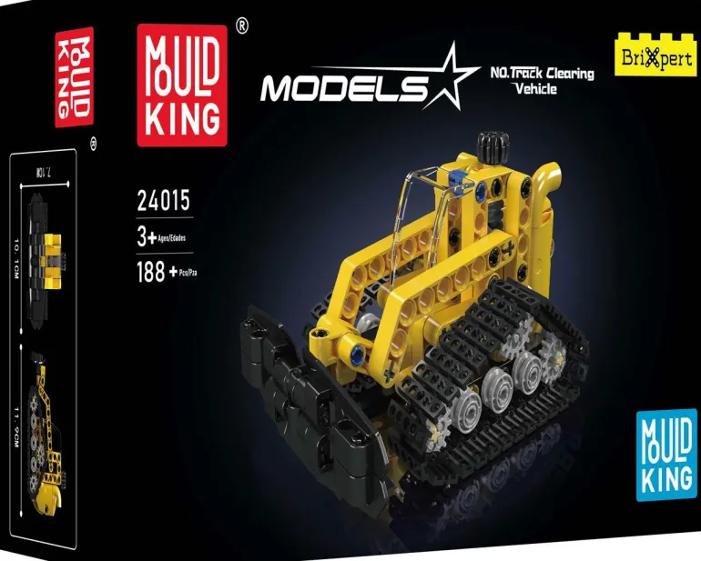 Mould King® 24015 Bulldozer/Crawler Wrecker