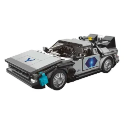 Mould King® 27019 Delorean-12 Car + Showcase