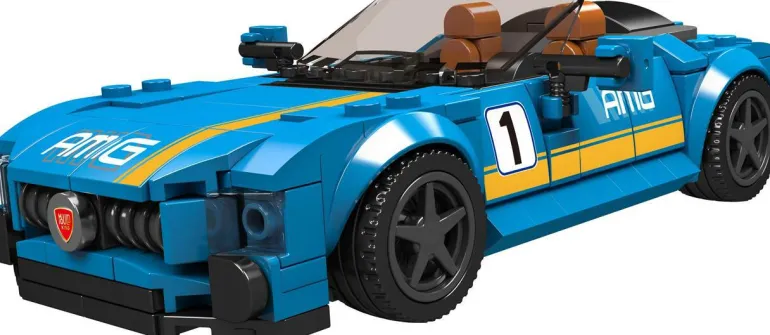 Mould King® 27045 GTC Cabriolet inkl. Showcase