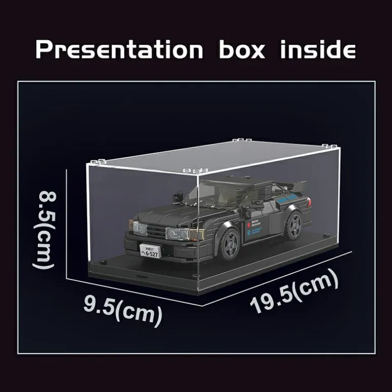 Mould King® 27014 GTR32 inkl. Showcase