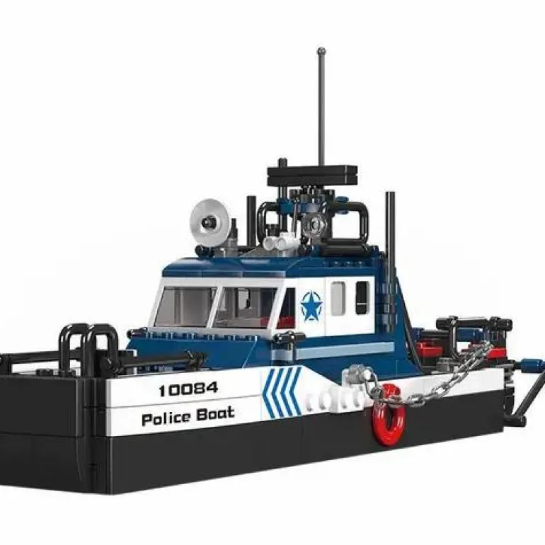 Mould King® 10084 Polizeiboot