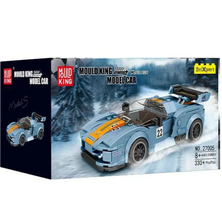 Mould King® 27005 918 RSR Mini-Sportwagen inkl. Sh