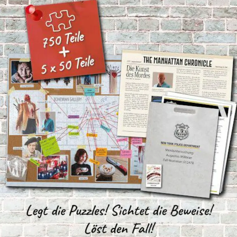 Murder Mystery Puzzle: Die Kunst des Mordes - Legt