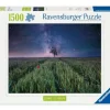 Nachthimmel über dem Kornfeld - Puzzle 1500 Teile