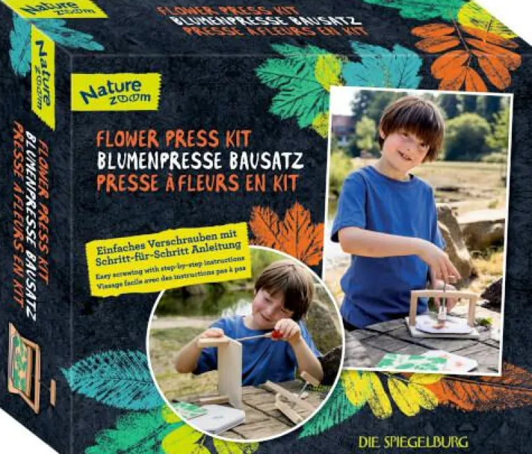 Nature Zoom - Bausatz Blumenpresse