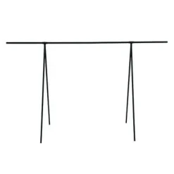 Ornamentenständer, schwarz, Metall, 160 cm