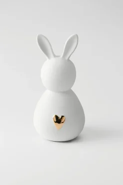 Ostern Porzellanhase ,,Groß Herr Goldenes Herz" 17