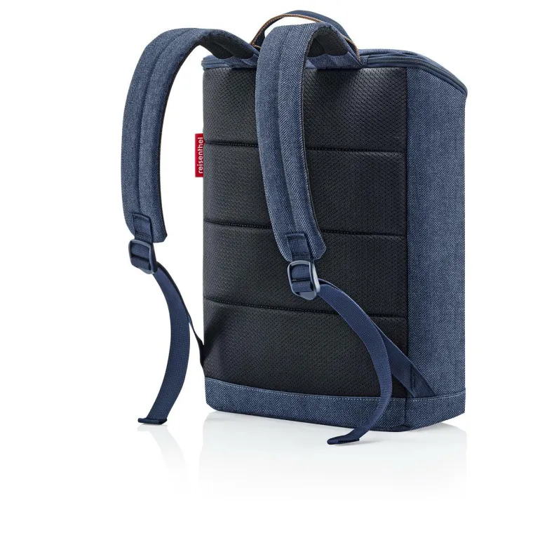 Overnighter-backpack M Herringbone Dark Blue Rucks