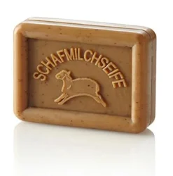 Ovis-Seife Eckig-Schaf Sandelholz-Mandarine 100g