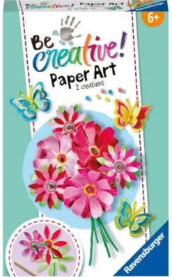 Paper Art Flowers & Butterflies - Be creative!