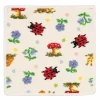 PAULI DOTS Gesichtstuch 25x25 weiß