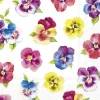 PEPPY PANSIES Lunch-Servietten L1033400