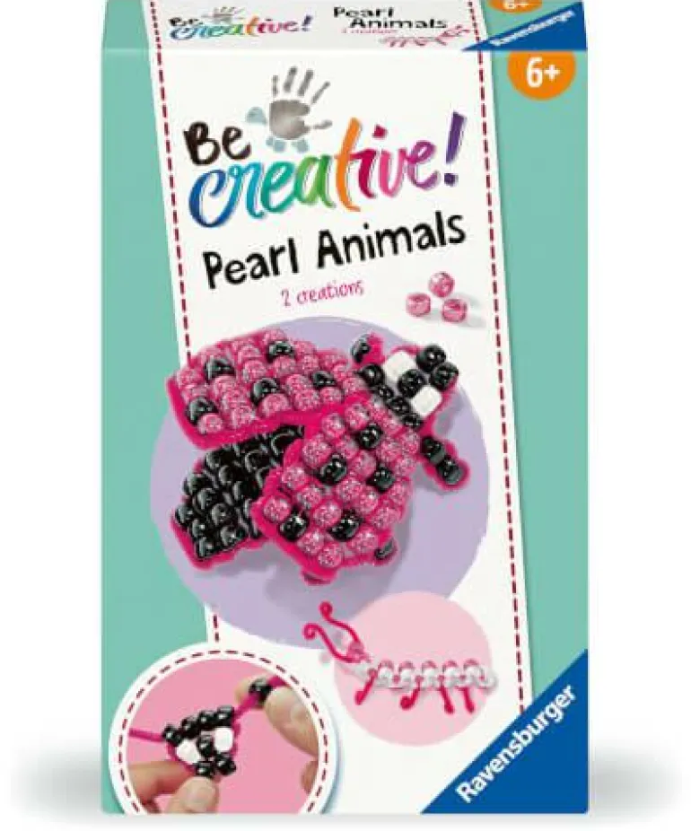 Perlentier Marienkäfer - Be Creative