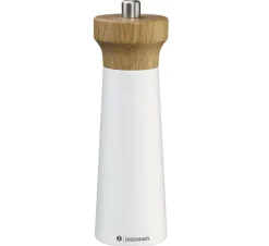 Pfeffermühle WESTERLAND 18 cm weiß/Eiche