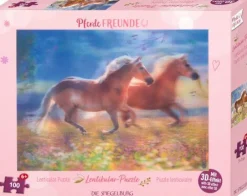 Pferdefreunde - Lentikular-Puzzle 100 Teile