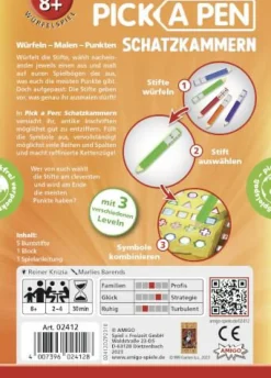 Pick a Pen: Schatzkammern