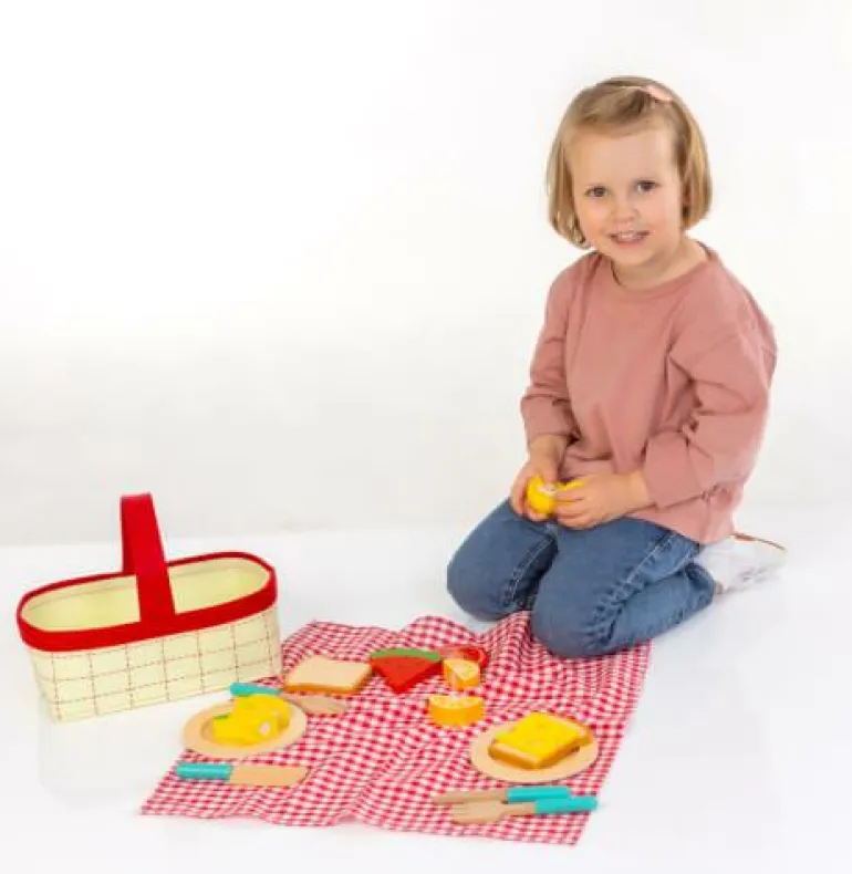 Picknick Korb, 18 Teile
