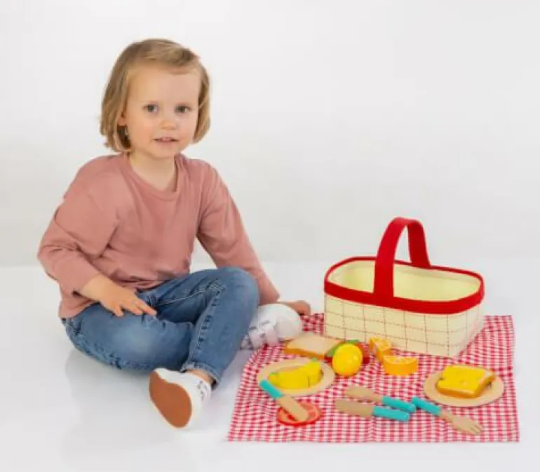Picknick Korb, 18 Teile