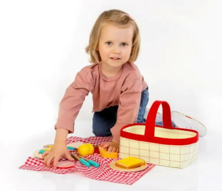 Picknick Korb, 18 Teile