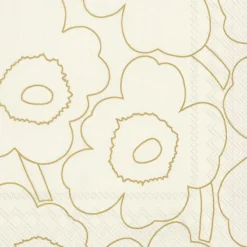 PIIRTO UNIKKO Gold Lunch-Servietten L1049009