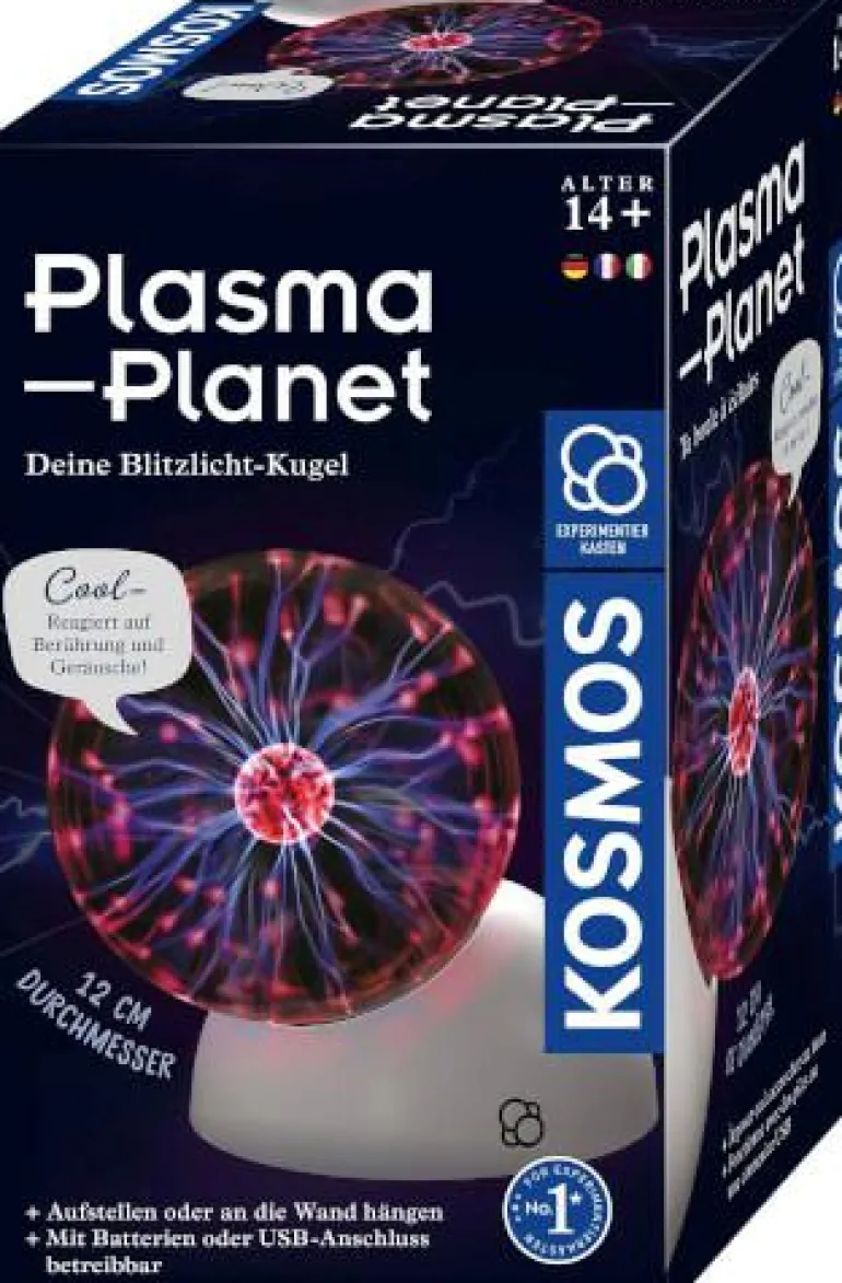 Plasma Planet - Deine Blitzlicht-Kugel