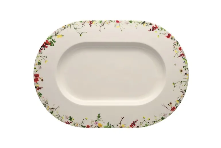 Platte, 41 cm, Brillance / Fleurs Sauvages