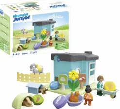 PLAYMOBIL® JUNIOR Tierpension mit Futterspender 71