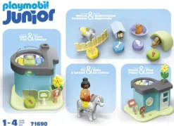 PLAYMOBIL® JUNIOR Tierpension mit Futterspender 71