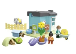 PLAYMOBIL® JUNIOR Tierpension mit Futterspender 71