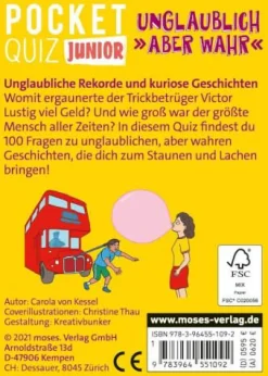 Pocket Quiz junior Unglaublich