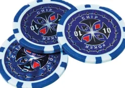 Poker-Set im Aluminiumkoffer, 300 Chips