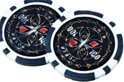 Poker-Set im Aluminiumkoffer, 300 Chips