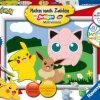 Pokémon Abenteuer - Malen nach Zahlen