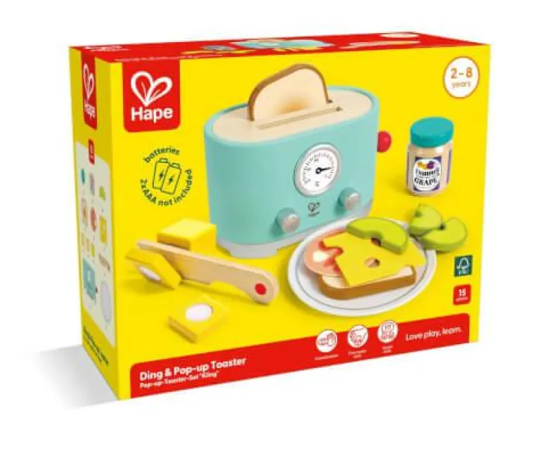 Pop-up-Toaster-Set „Kling